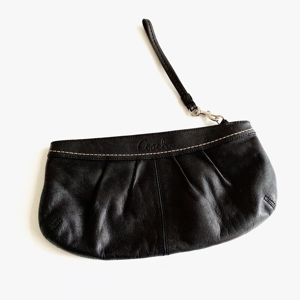 Black Coach Clutch